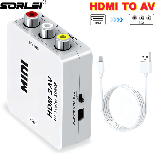 HDMI转AV视频转换器MINI_HDMI2AV